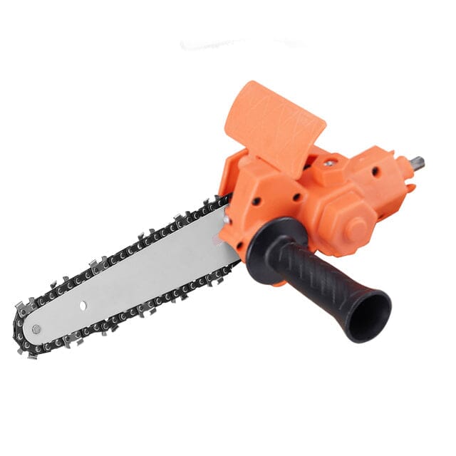 Kit Adaptador de Motosserra para Furadeira e Parafusadeira Elétrica Drill Chainsaw 6 Pol Minha loja Laranja 