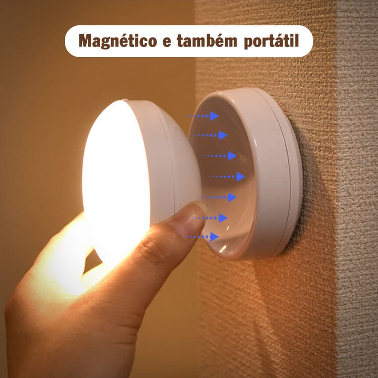 Luminária de Parede Externa com Sensor de Presença luz noturna sensor de presença Loja 