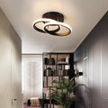 Lustre Para Sala Moderno em LED Lustre Para Sala Moderno em LED Loja Preto - Redondo 