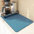 Tapete Escorredor de Louça Ultra Absorvente cozinha 41 (35) Paneshopping.com Azul 30x40cm 