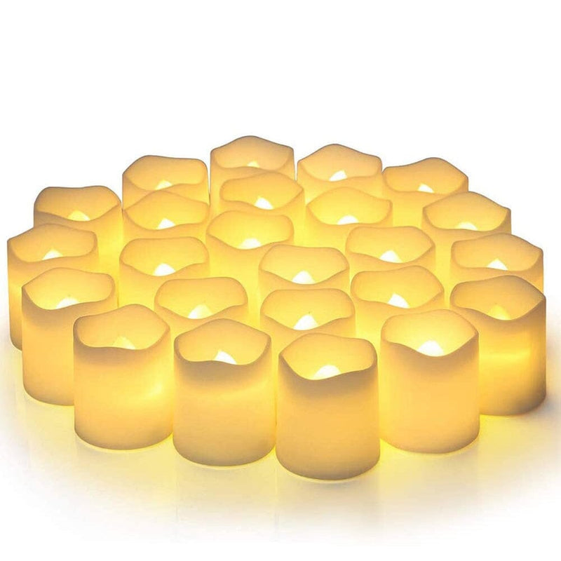 Vela de LED Decorativa 24 Peças Loja 