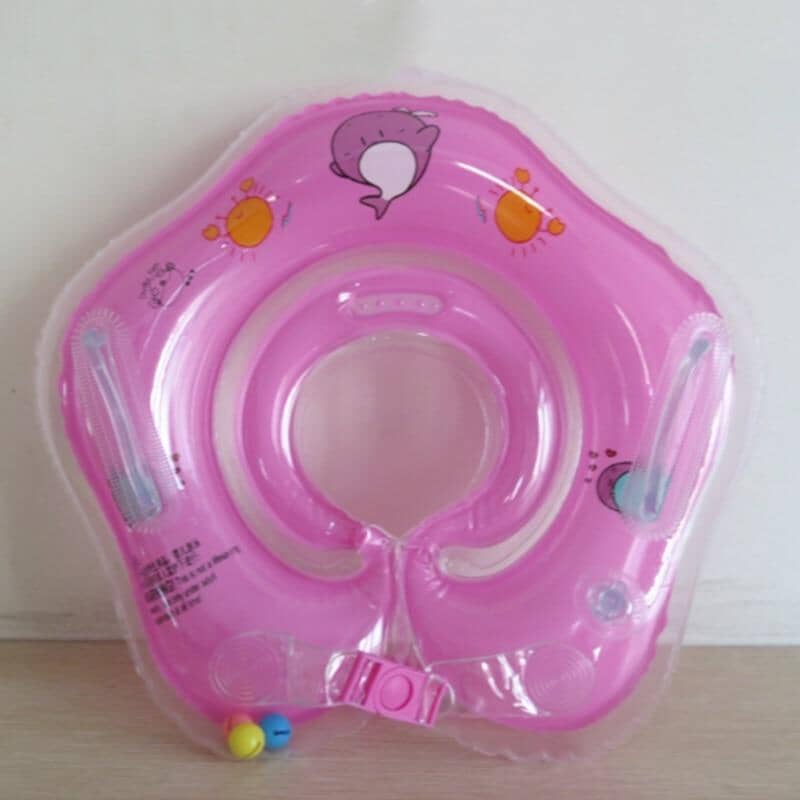 Boia Inflável Para Bebês - Baby Water Safety Brinquedos 041 Divino Produto Rosa 