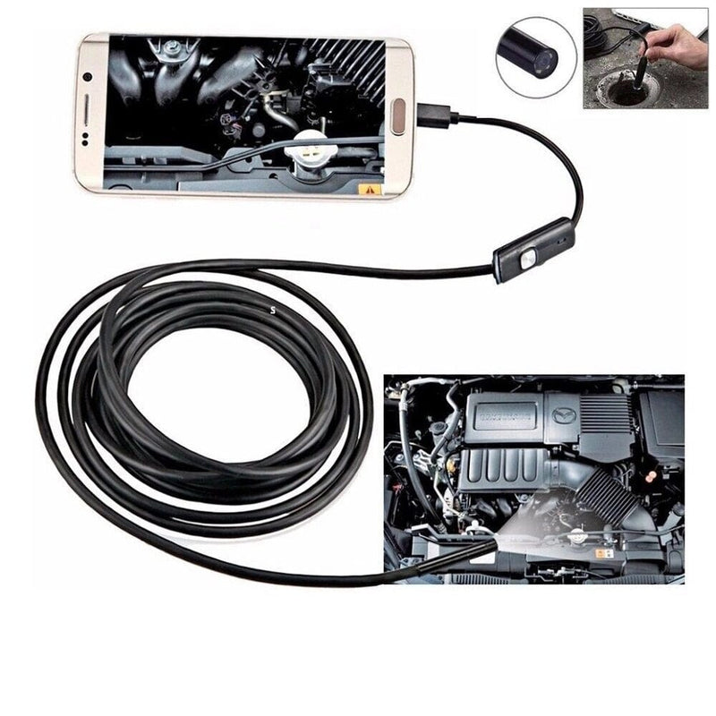 Câmera Inspeção Sonda Endoscópica Hd para Android e Pc 0 NACIONA1SS 