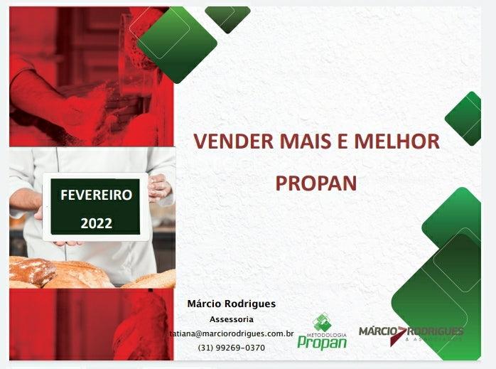 Curso como Vender Mais e Melhor Com Márcio Rodrigues Conteúdo Metodologia PROPAN 0 paneshopping.com 
