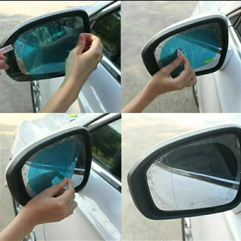 Pelicula Retrovisor Carro Anti Embaçante Respingo Chuva Kit Com 2 Minha loja 