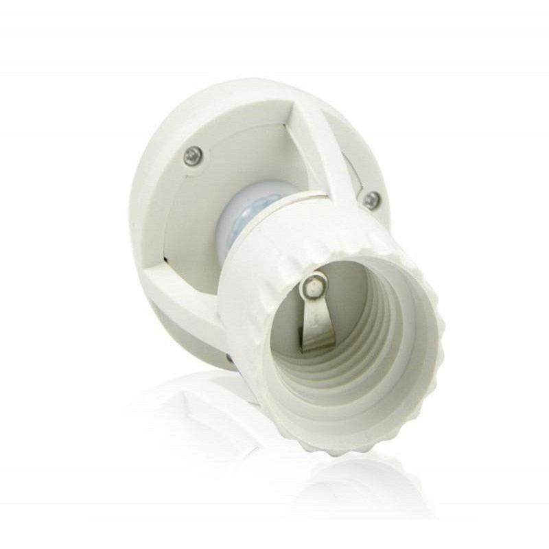 Soquete com Sensor de Presença para Lâmpadas Switch Light Lux E27 100-240V Comercial e industrial Paneshopping.com 