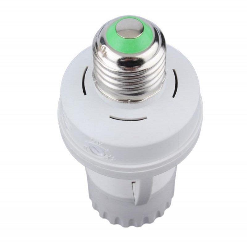 Soquete com Sensor de Presença para Lâmpadas Switch Light Lux E27 100-240V Comercial e industrial Paneshopping.com 